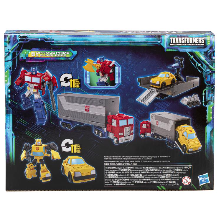 Transformers: Legacy Evolution Core Optimus Prime & Bumblebee Exclusive Two-Pack Gallery Image 18
