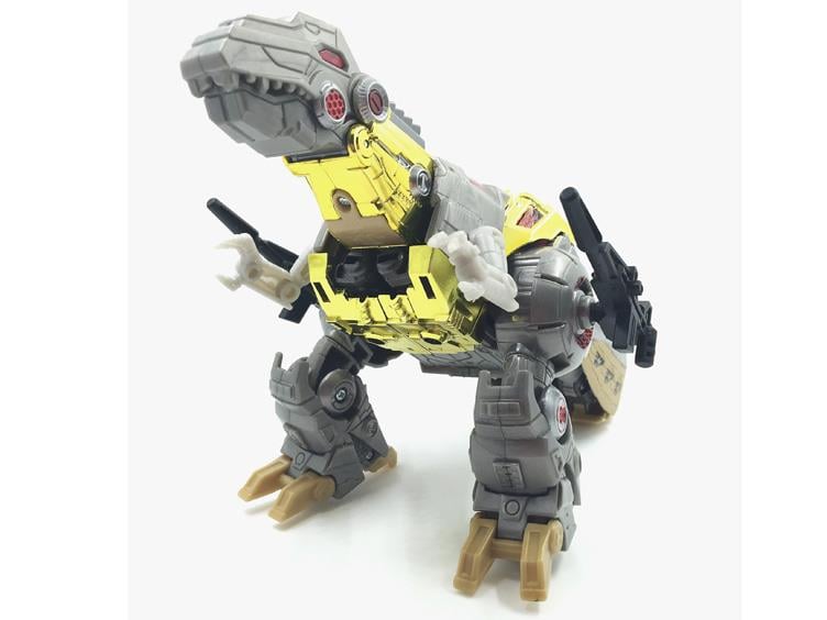 IF-EX01 Dinoarmor & Rifle Upgrade Kit Chrome Edition Gallery Image 1