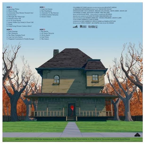 Monster House Original Motion Picture Soundtrack Vinyl 2XLP Gallery Image 8