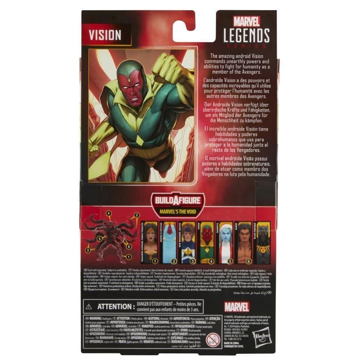 The Vision Marvel Legends Vision Action Figure (Marvel's The Void BAF) Gallery Image 11