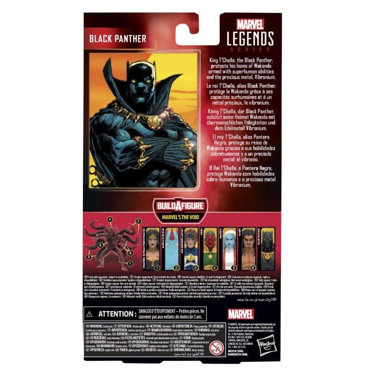 Black Panther Marvel Legends Black Panther Action Figure (Marvel's The Void BAF) Gallery Image 11