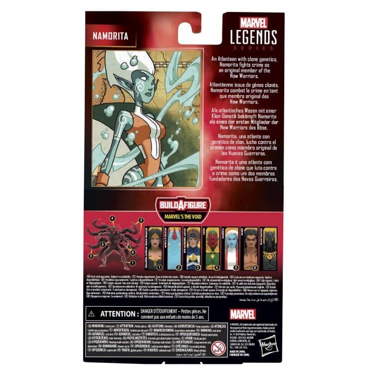 New Warriors Marvel Legends Namorita Action Figure (Marvel's The Void BAF) Gallery Image 12