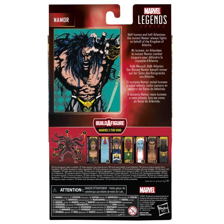Namor: The Sub-Mariner Marvel Legends Namor Action Figure (Marvel's The Void BAF) Gallery Image 10