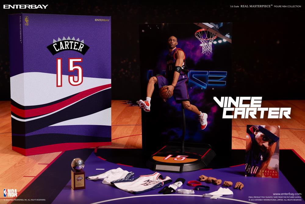 NBA Real Masterpiece Vince Carter (Special Edition) 1/6 Scale Figure Gallery Image 9