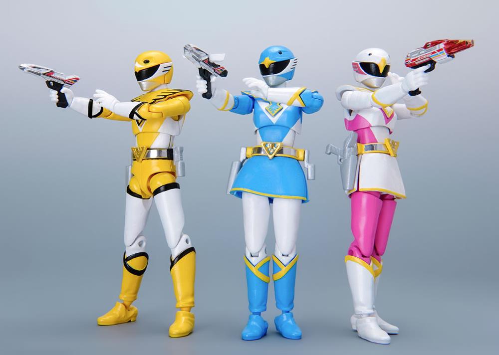 Choujin Sentai Jetman Shodo Super Boxed Set of 5 Figures Gallery Image 7