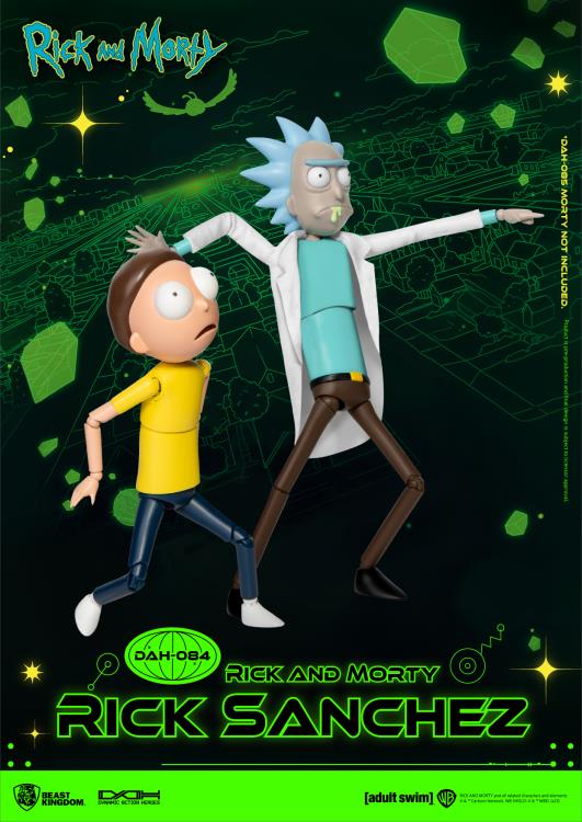 Rick and Morty Dynamic 8ction Heroes DAH-084 Rick Sanchez