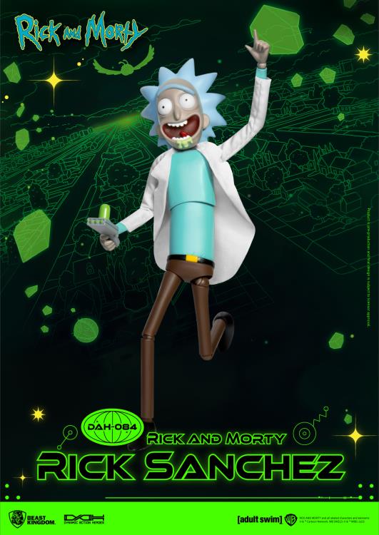 Rick and Morty Dynamic 8ction Heroes DAH-084 Rick Sanchez