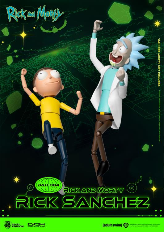 Rick and Morty Dynamic 8ction Heroes DAH-084 Rick Sanchez Gallery Image 4