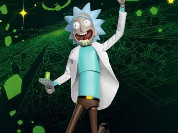 Rick and Morty Dynamic 8ction Heroes DAH-084 Rick Sanchez