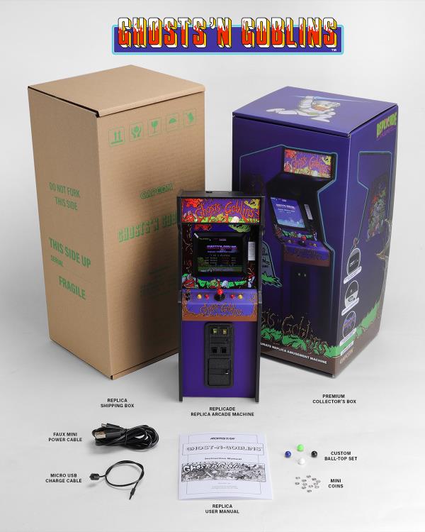 Ghosts 'n Goblins x RepliCade 1/6 Scale Arcade Cabinet Gallery Image 6