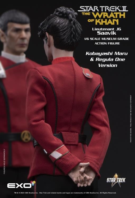 Star Trek: The Wrath of Khan Lieutenant Saavik (Regula One Ver.) 1/6 Scale Figure Gallery Image 13