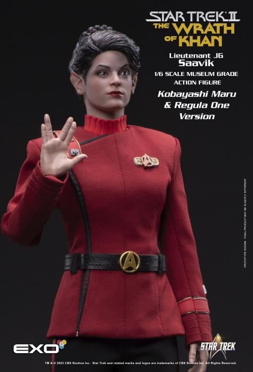 Star Trek: The Wrath of Khan Lieutenant Saavik (Regula One Ver.) 1/6 Scale Figure Gallery Image 11
