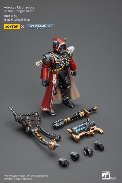 Warhammer 40K Adeptus Mechanicus Skitarii Ranger Alpha 1/18 Scale Action Figure Gallery Image 9