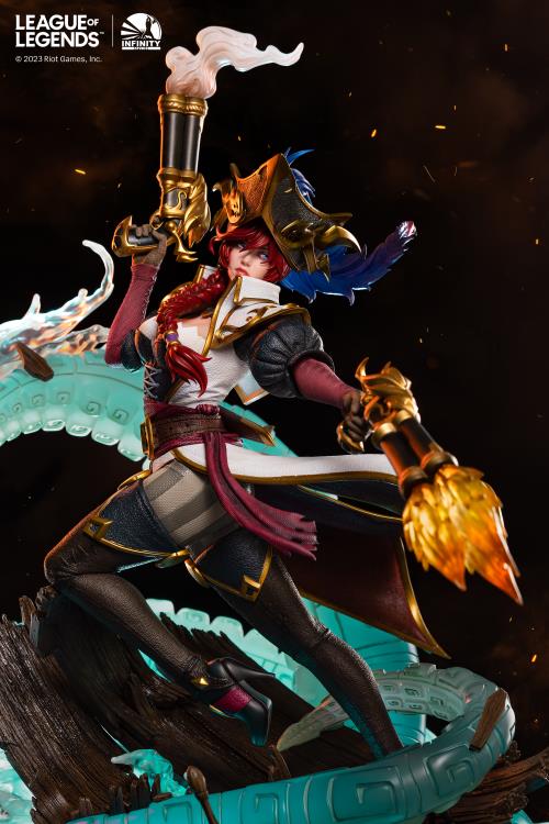 League of Legends The Bounty Hunter Miss Fortune 1/4 Scale Limited Edition Statue Gallery Image 9