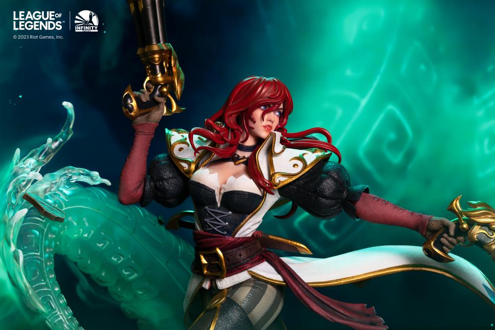 League of Legends The Bounty Hunter Miss Fortune 1/4 Scale Limited Edition Statue Gallery Image 19