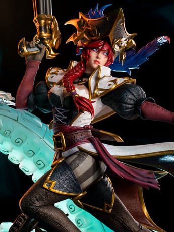 League of Legends The Bounty Hunter Miss Fortune 1/4 Scale Limited Edition Statue Gallery Image 2