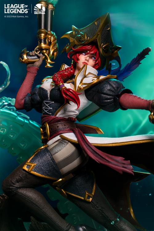 League of Legends The Bounty Hunter Miss Fortune 1/4 Scale Limited Edition Statue Gallery Image 22