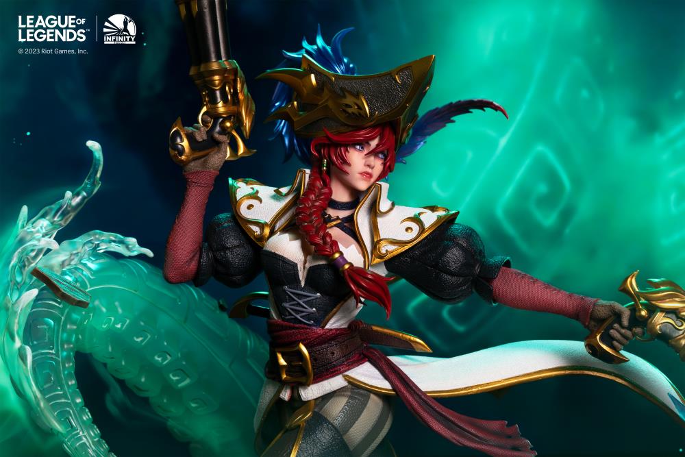 League of Legends The Bounty Hunter Miss Fortune 1/4 Scale Limited Edition Statue Gallery Image 20