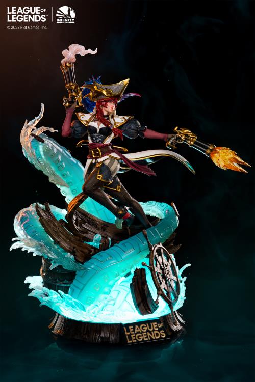 League of Legends The Bounty Hunter Miss Fortune 1/4 Scale Limited Edition Statue Gallery Image 8