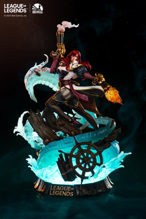 League of Legends The Bounty Hunter Miss Fortune 1/4 Scale Limited Edition Statue Gallery Image 4