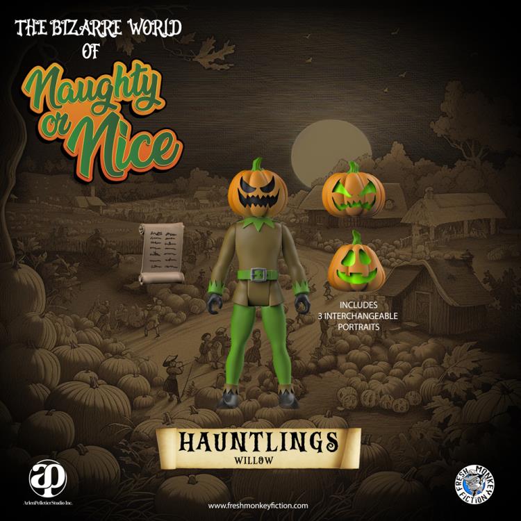 The Bizarre World of Naughty or Nice Halloween Collection Hauntling Willow BBTS Exclusive Figure Gallery Image 3