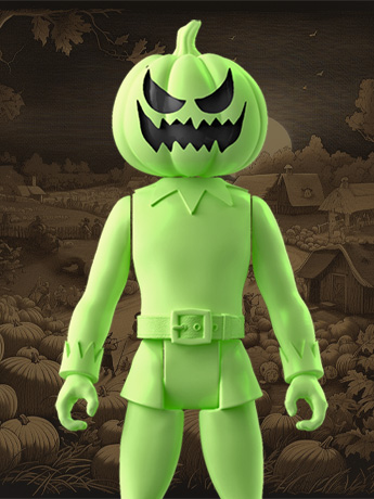 The Bizarre World of Naughty or Nice Halloween Collection Hauntling Phosphor BBTS Exclusive Figure Gallery Image 2