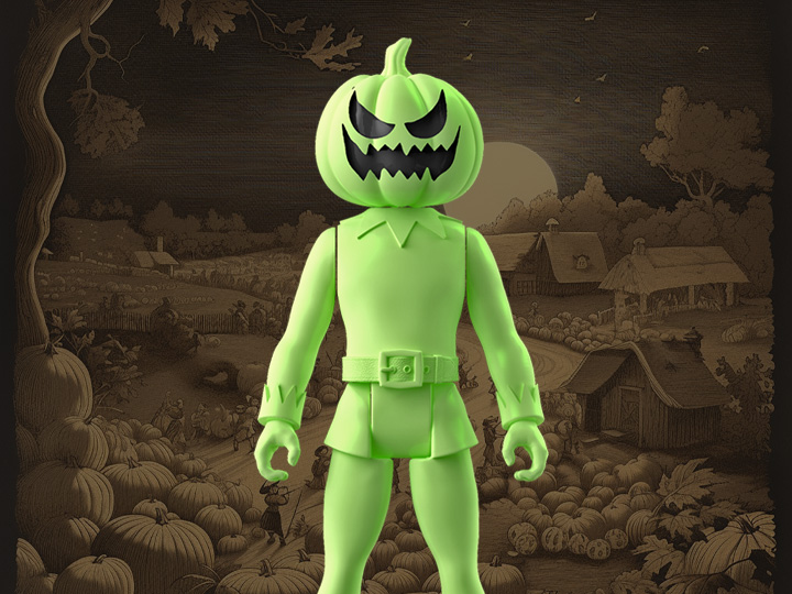 The Bizarre World of Naughty or Nice Halloween Collection Hauntling Phosphor BBTS Exclusive Figure Gallery Image 1