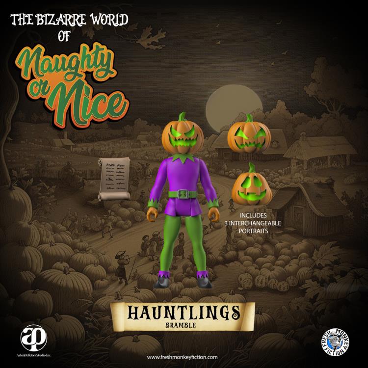The Bizarre World of Naughty or Nice Halloween Collection Hauntling Bramble BBTS Exclusive Figure Gallery Image 3