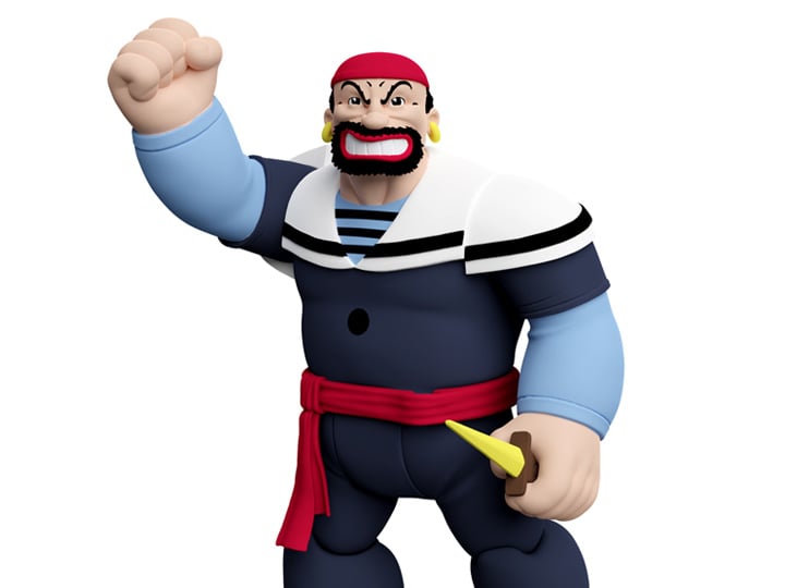 Popeye Power Stars Bluto as Sindbad Retro 5" Figure Gallery Image 1