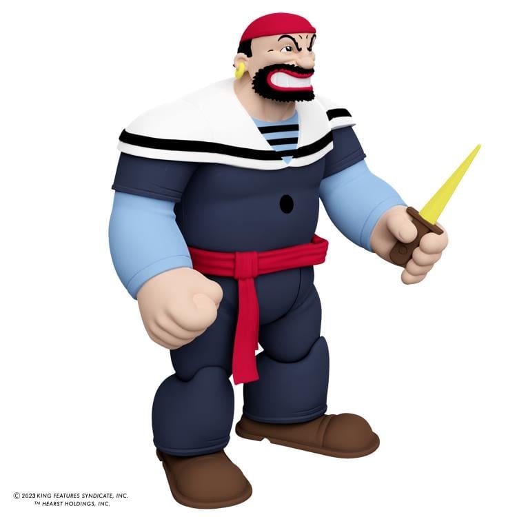Popeye Power Stars Bluto as Sindbad Retro 5" Figure Gallery Image 4