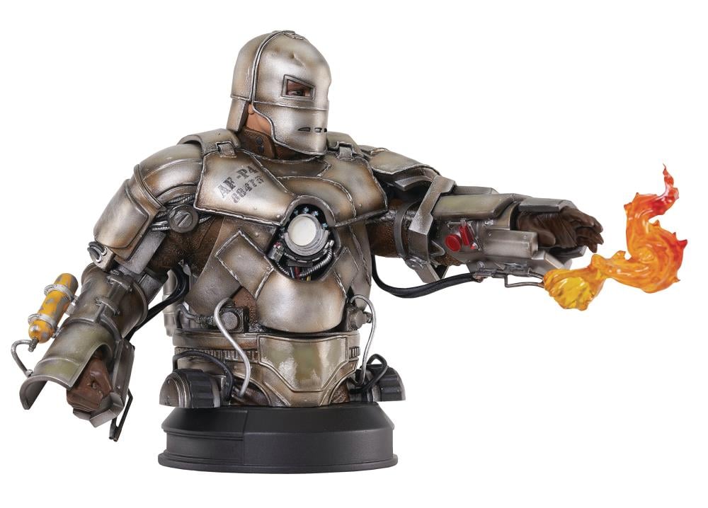 Marvel The Infinity Saga - Iron Man Mk. 1 1/6 Scale Limited Edition Mini Bust Gallery Image 15