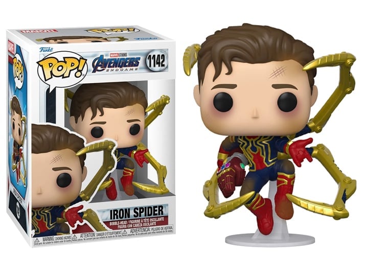 アメコミ Funko pop IRON MAN IRON SPIDER endgame Funko POP! Marvel: Endgame - Iron Spider w/ Nano Gauntlet