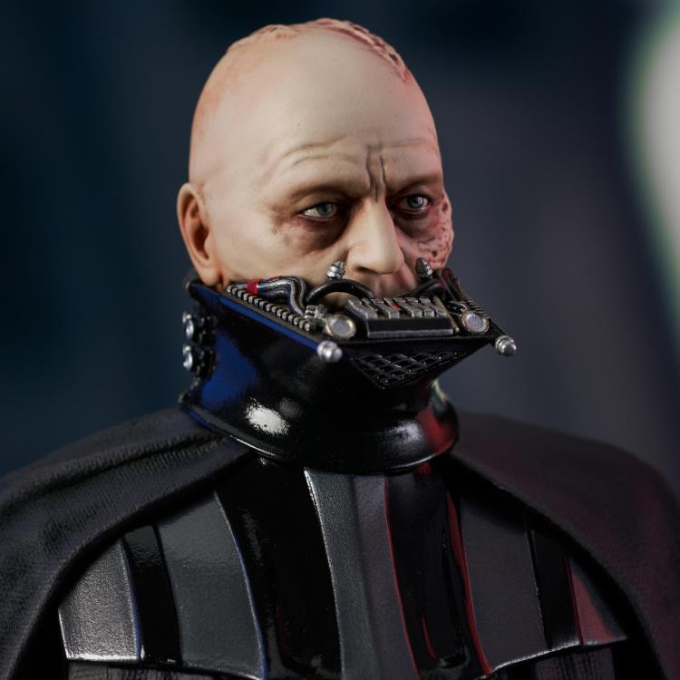 Star Wars: Return of the Jedi Darth Vader (Unhelmeted) 1/6 Scale Limited Edition Mini Bust Gallery Image 9