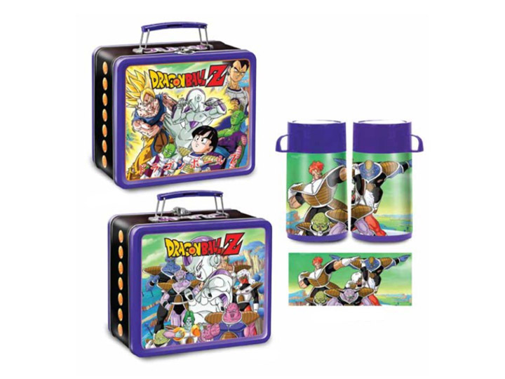 Dragon Ball Z Tin Titans Frieza Saga Lunch Box and Thermos PX Previews Exclusive Gallery Image 1