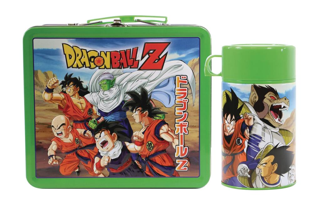 Dragon Ball Z Tin Titans Saiyan Saga Lunch Box and Thermos PX Previews Exclusive Gallery Image 3