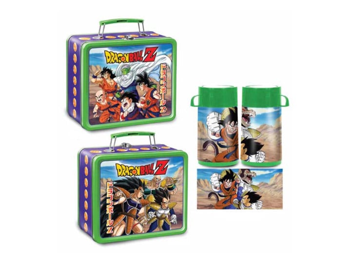 Dragon Ball Z Tin Titans Saiyan Saga Lunch Box and Thermos PX Previews Exclusive Gallery Image 1