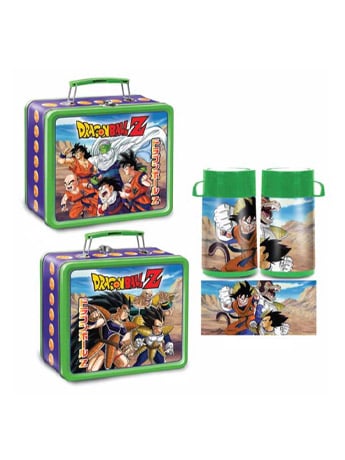 Dragon Ball Z Tin Titans Saiyan Saga Lunch Box and Thermos PX Previews Exclusive Gallery Image 2