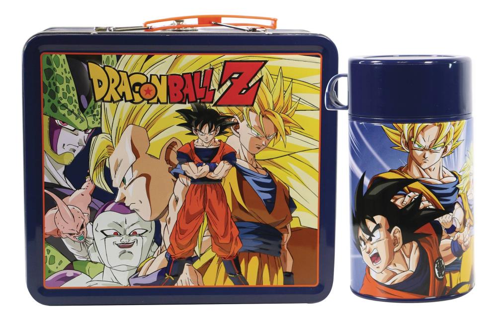 Dragon Ball Z Tin Titans Son Goku Lunch Box and Thermos PX Previews Exclusive Gallery Image 3