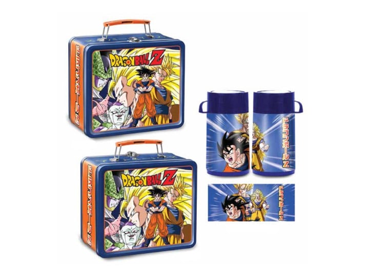 Dragon Ball Z Tin Titans Son Goku Lunch Box and Thermos PX Previews Exclusive Gallery Image 1