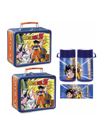 Dragon Ball Z Tin Titans Son Goku Lunch Box and Thermos PX Previews Exclusive Gallery Image 2