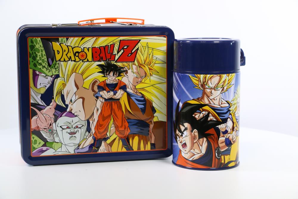 Dragon Ball Z Tin Titans Son Goku Lunch Box and Thermos PX Previews Exclusive Gallery Image 4