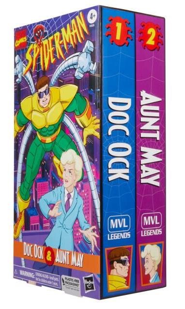 Spider-Man Marvel Legends Doctor Octopus & Aunt May Exclusive