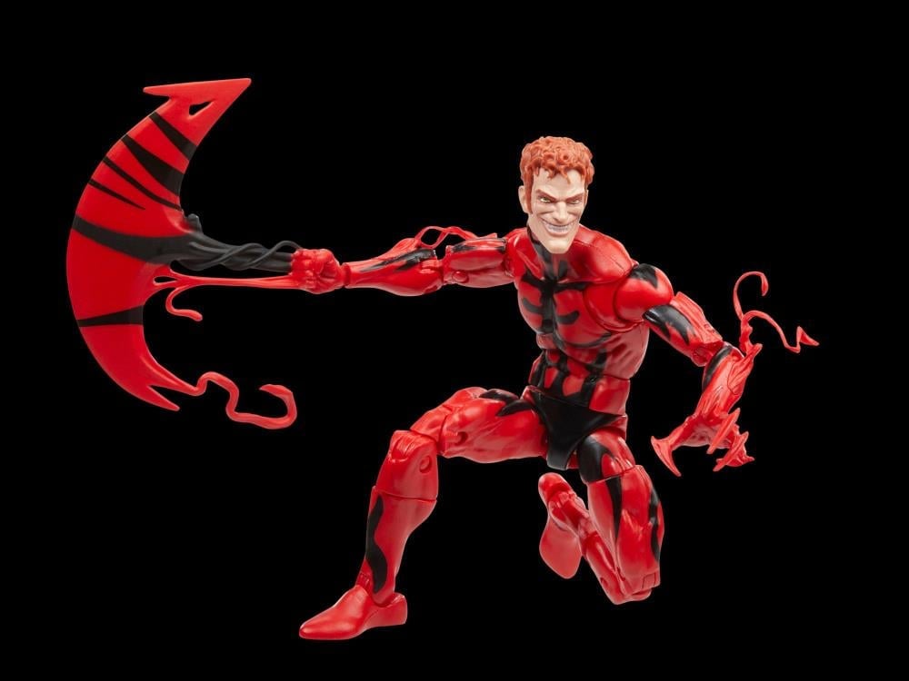 Spider-Man Marvel Legends Spider-Man (Black Suit) & Carnage Exclusive Action Figure Two-Pack Gallery Image 15
