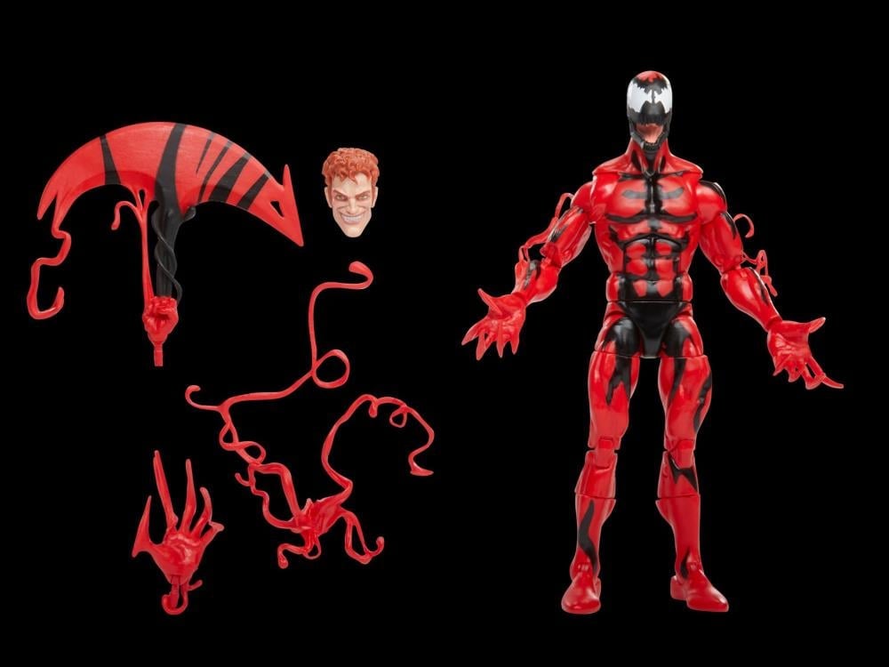 Spider-Man Marvel Legends Spider-Man (Black Suit) & Carnage Exclusive Action Figure Two-Pack Gallery Image 16