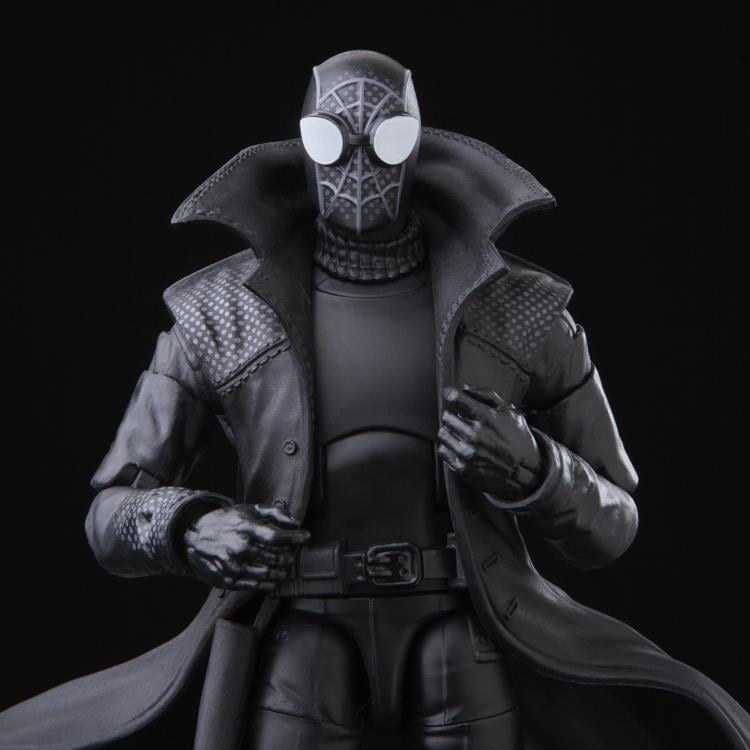 Spider-Man: Into the Spider-Verse Marvel Legends Spider-Man Noir and Spider-Ham Exclusive Action Figure Two-Pack Gallery Image 8