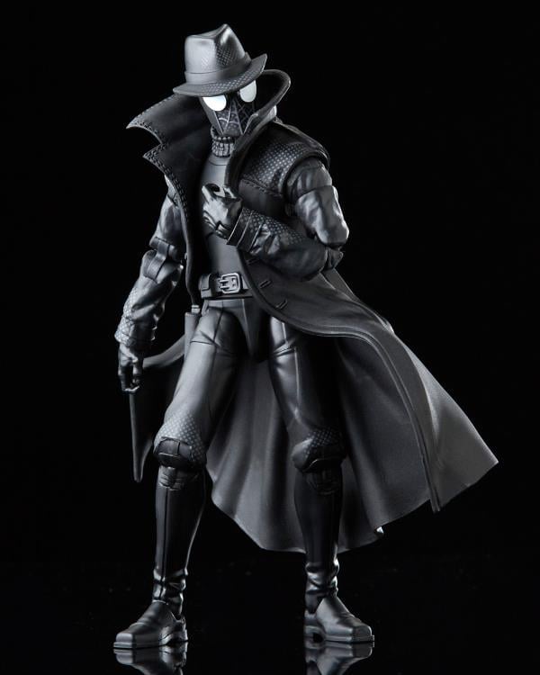 Spider-Man: Into the Spider-Verse Marvel Legends Spider-Man Noir and Spider-Ham Exclusive Action Figure Two-Pack Gallery Image 6