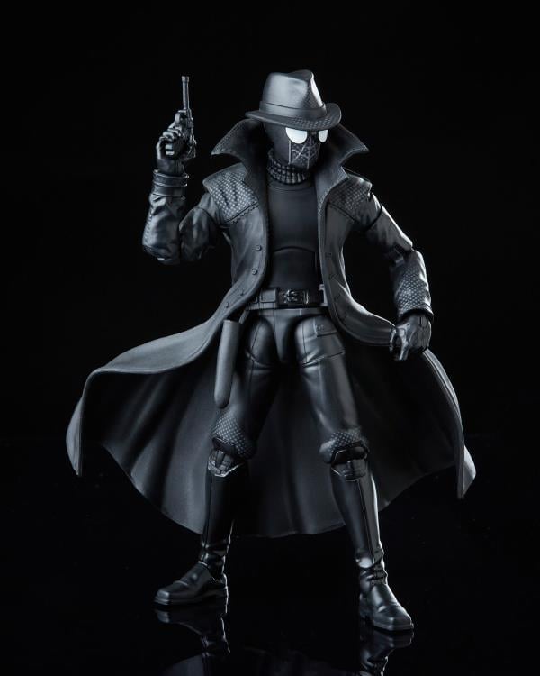 Spider-Man: Into the Spider-Verse Marvel Legends Spider-Man Noir and Spider-Ham Exclusive Action Figure Two-Pack Gallery Image 5