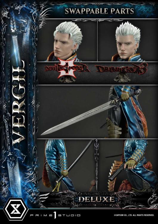 Devil May Cry 3 Ultimate Premium Masterline Vergil Deluxe 1/4 Scale Limited Edition Statue (With Bonus) Gallery Image 58