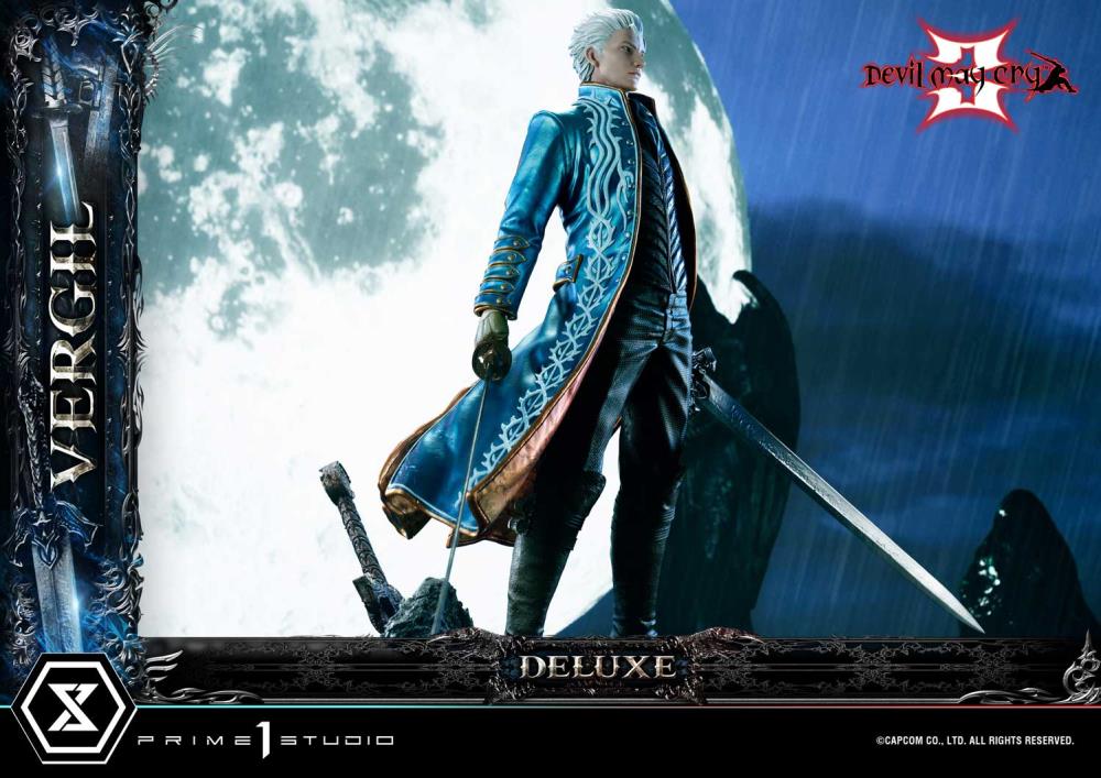 Devil May Cry 3 Ultimate Premium Masterline Vergil Deluxe 1/4 Scale Limited Edition Statue (With Bonus) Gallery Image 48