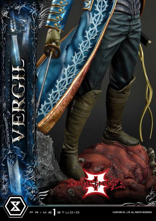 Devil May Cry 3 Ultimate Premium Masterline Vergil Deluxe 1/4 Scale Limited Edition Statue (With Bonus) Gallery Image 26